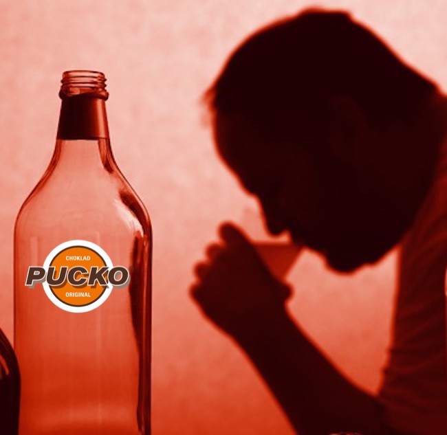 Ett pucko med en pucko.